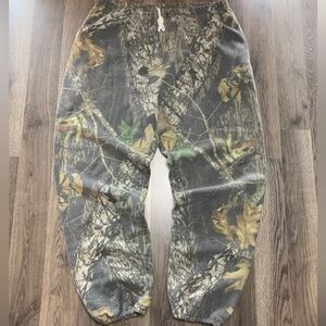 Vintage 1990s Camouflage Cuffed Sweatpants Mens Size XL